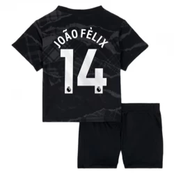 Kinder Chelsea FC Joao Felix #14 Ausweich Trikotsatz 2024/25 Fußballtrikot