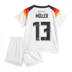Kinder Deutschland Muller #13 Heim Trikotsatz EM 2024 Fußballtrikot