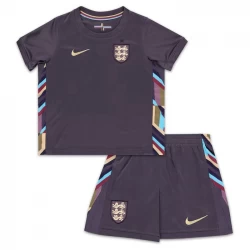 Kinder England Auswärts Trikotsatz EM 2024 Fußballtrikot