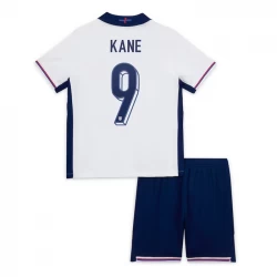 Kinder England Harry Kane #9 Heim Trikotsatz EM 2024 Fußballtrikot