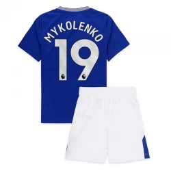 Kinder Everton FC Mykolenko #19 Heim Trikotsatz 2024/25 Fußballtrikot
