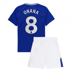 Kinder Everton FC Onana #8 Heim Trikotsatz 2024/25 Fußballtrikot