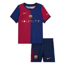 Kinder FC Barcelona Heim Trikotsatz 2024/25 Coldplay Fußballtrikot