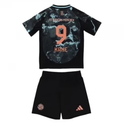 Kinder FC Bayern München Harry Kane #9 Auswärts Trikotsatz 2024/25 Fußballtrikot