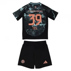 Kinder FC Bayern München Tel #39 Auswärts Trikotsatz 2024/25 Fußballtrikot