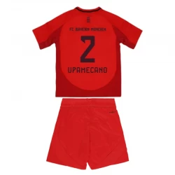 Kinder FC Bayern München Upamecano #2 Heim Trikotsatz 2024/25 Fußballtrikot