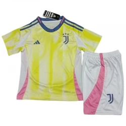 Kinder Juventus FC Auswärts Trikotsatz 2024/25 Fußballtrikot