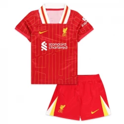 Kinder Liverpool FC Heim Trikotsatz 2024/25 Fußballtrikot