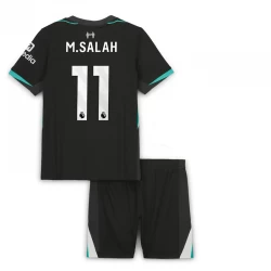 Kinder Liverpool FC Mohamed Salah #11 Auswärts Trikotsatz 2024/25 Fußballtrikot