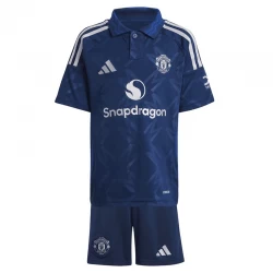 Kinder Manchester United Auswärts Trikotsatz 2024/25 Fußballtrikot