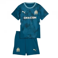 Kinder Olympique de Marseille Auswärts Trikotsatz 2024/25 Fußballtrikot