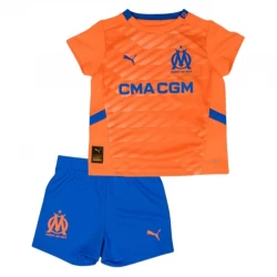 Kinder Olympique de Marseille Ausweich Trikotsatz 2024/25 Fußballtrikot