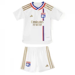 Kinder Olympique Lyonnais Heim Trikotsatz 2023/24 Fußballtrikot