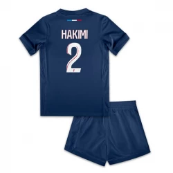Kinder Paris Saint-Germain PSG Achraf Hakimi #2 Heim Trikotsatz 2024/25 Fußballtrikot