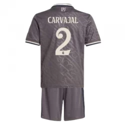 Kinder Real Madrid Carvajal #2 Ausweich Trikotsatz 2024/25 Fußballtrikot