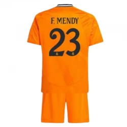 Kinder Real Madrid F.Mendy #23 Auswärts Trikotsatz 2024/25 Fußballtrikot