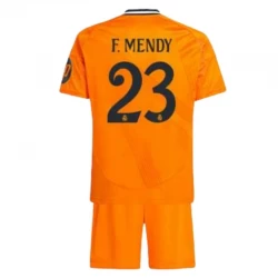 Kinder Real Madrid F.Mendy #23 Auswärts Trikotsatz 2024/25 HP Fußballtrikot