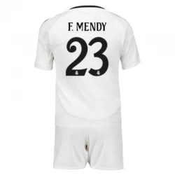 Kinder Real Madrid F.Mendy #23 Heim Trikotsatz 2024/25 Fußballtrikot