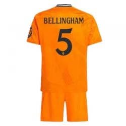 Kinder Real Madrid Jude Bellingham #5 Auswärts Trikotsatz 2024/25 HP Fußballtrikot
