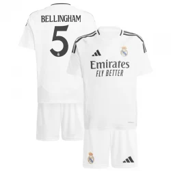 Kinder Real Madrid Jude Bellingham #5 Heim Trikotsatz 2024/25 Fußballtrikot