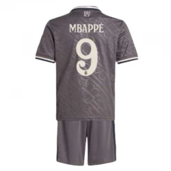Kinder Real Madrid Mbappe #9 Ausweich Trikotsatz 2024/25 Fußballtrikot