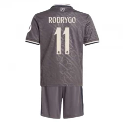 Kinder Real Madrid Rodrygo #11 Ausweich Trikotsatz 2024/25 HP Fußballtrikot