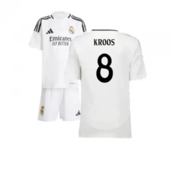 Kinder Real Madrid Toni Kroos #8 Heim Trikotsatz 2024/25 Fußballtrikot