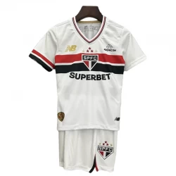 Kinder São Paulo FC Heim Trikotsatz 2025/26 Fußballtrikot