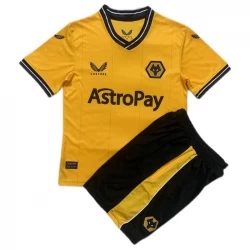Kinder Wolverhampton Wanderers Heim Trikotsatz 2023/24 Fußballtrikot
