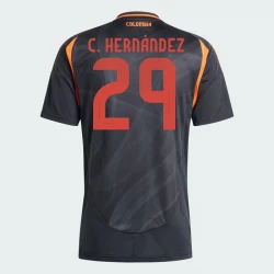 Kolumbien C. Hernandez #29 Auswärts Trikot Copa America 2024 Fußballtrikot