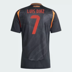 Kolumbien Luis Diaz #7 Auswärts Trikot Copa America 2024 Fußballtrikot
