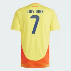 Kolumbien Luis Diaz #7 Heim Trikot Copa America 2024 Fußballtrikot
