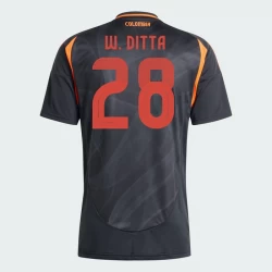 Kolumbien W. Ditta #28 Auswärts Trikot Copa America 2024 Fußballtrikot