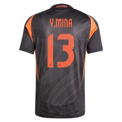 Kolumbien Y. Mina #13 Auswärts Trikot Copa America 2024 Fußballtrikot
