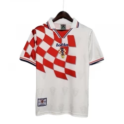 Kroatien Heim Trikot 1998 Retro Fußballtrikot