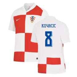 Kroatien Kovacic #8 Heim Trikot EM 2024 Fußballtrikot