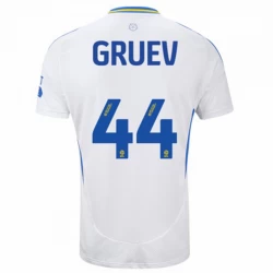 Leeds United Gruev #44 Heim Trikot 2024/25 Fußballtrikot