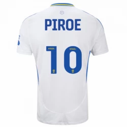 Leeds United Piroe #10 Heim Trikot 2024/25 Fußballtrikot