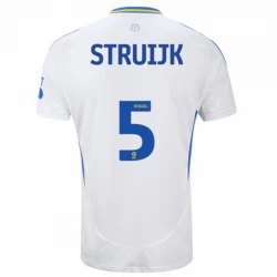 Leeds United Struijk #5 Heim Trikot 2024/25 Fußballtrikot