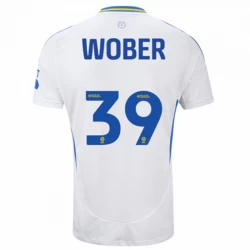 Leeds United Wober #39 Heim Trikot 2024/25 Fußballtrikot