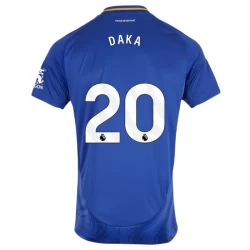Leicester City Daka #20 Heim Trikot 2024/25 Fußballtrikot