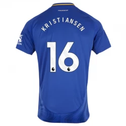 Leicester City Kristiansen #16 Heim Trikot 2024/25 Fußballtrikot