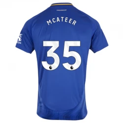 Leicester City Mcateer #35 Heim Trikot 2024/25 Fußballtrikot