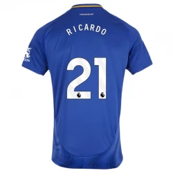 Leicester City Ricardo #21 Heim Trikot 2024/25 Fußballtrikot