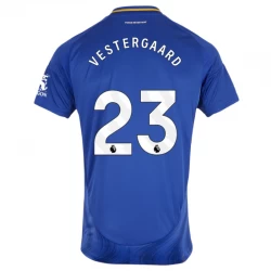 Leicester City Vestergaard #23 Heim Trikot 2024/25 Fußballtrikot