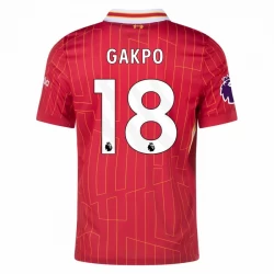 Liverpool FC Cody Gakpo #18 Heim Trikot 2024/25 Fußballtrikot