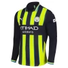 Manchester City Jack Grealish #10 Auswärts Trikot 2024/25 Langarm Fußballtrikot