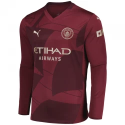 Manchester City Ausweich Trikot 2024/25 Langarm Fußballtrikot
