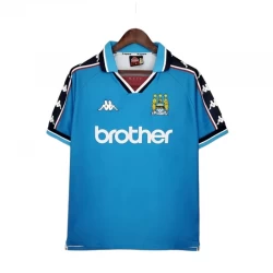 Manchester City Heim Trikot 1997-98 Retro Fußballtrikot
