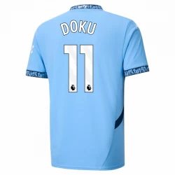 Manchester City Jérémy Doku #11 Heim Trikot 2024/25 Fußballtrikot